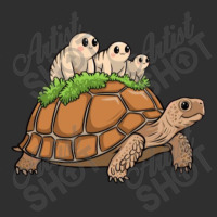 Tortoise Carrying Tardigrade Family On Flexfit Fit Square Leatherette Patch | Artistshot