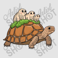 Tortoise Carrying Tardigrade Family On Flexfit Fit Medium-length Apron | Artistshot