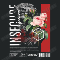 Insecure Floral Statue Duffel Bag | Artistshot