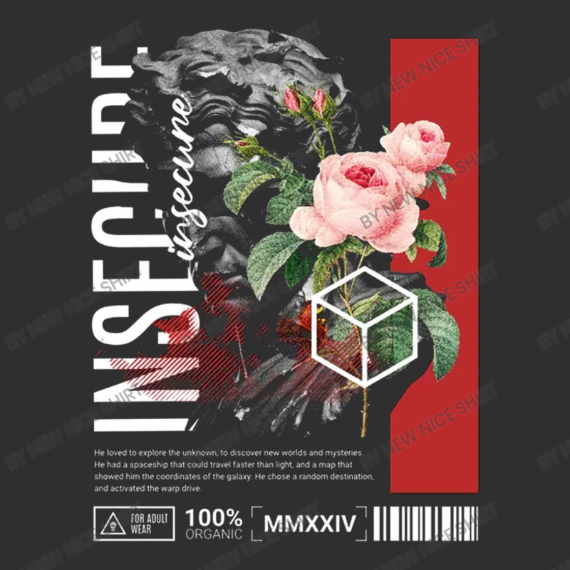 Insecure Floral Statue Square Leatherette Patch | Artistshot