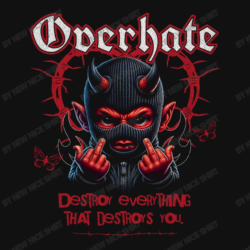 Overhate Metal Print Vertical | Artistshot