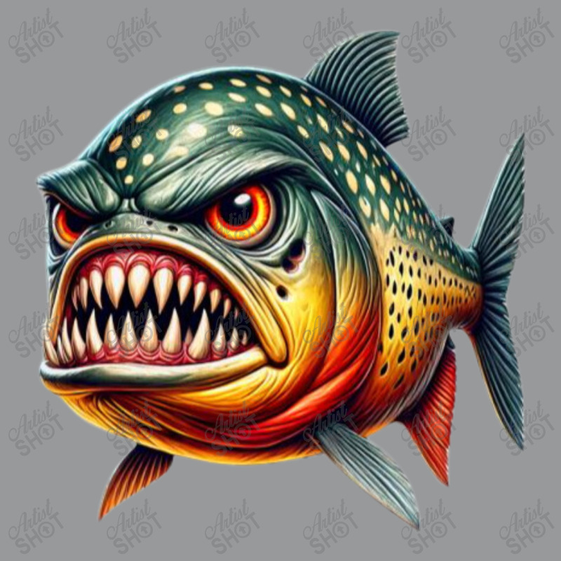 Fierce Piranha Attack Crewneck Sweatshirt | Artistshot