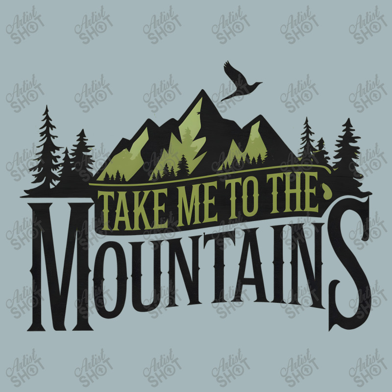 Take Me To The Mountains Unisex Sherpa-lined Denim Jacket | Artistshot