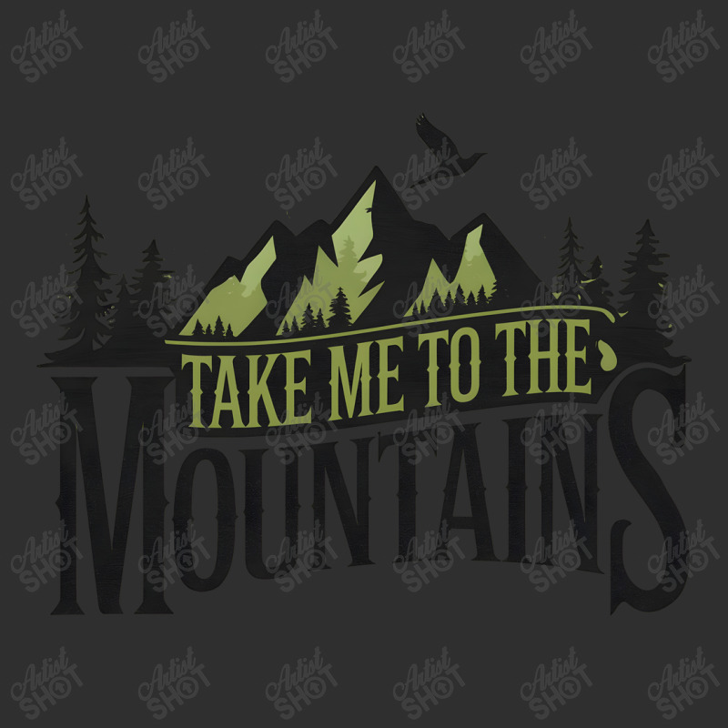 Take Me To The Mountains Square Leatherette Patch | Artistshot