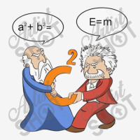 Geek Nerdy Pythagoras Vs Einstein Graphic T-shirt | Artistshot