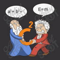 Geek Nerdy Pythagoras Vs Einstein Vintage Hoodie | Artistshot