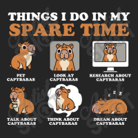 Capybara Lover Things I Do In My Spare Time Leatherette Tumbler | Artistshot