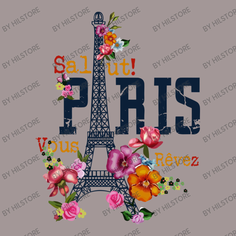 Europe City, Flowers Vintage Hoodie | Artistshot