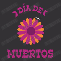 Dia De Muertos, Flowers Vintage Hoodie | Artistshot