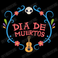 Dia De Muertos, Skull, Skulls, Skeleton, Guitar V-neck Tee | Artistshot