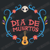 Dia De Muertos, Skull, Skulls, Skeleton, Guitar Crewneck Sweatshirt | Artistshot