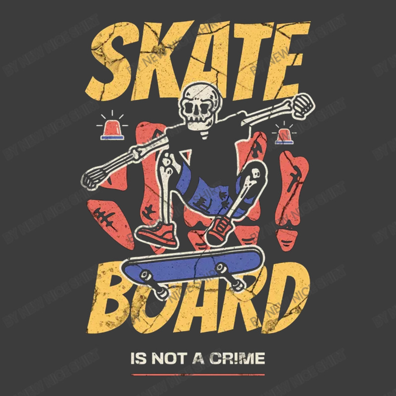 Skateboard Is Not A Crime Men's Polo Shirt | Artistshot