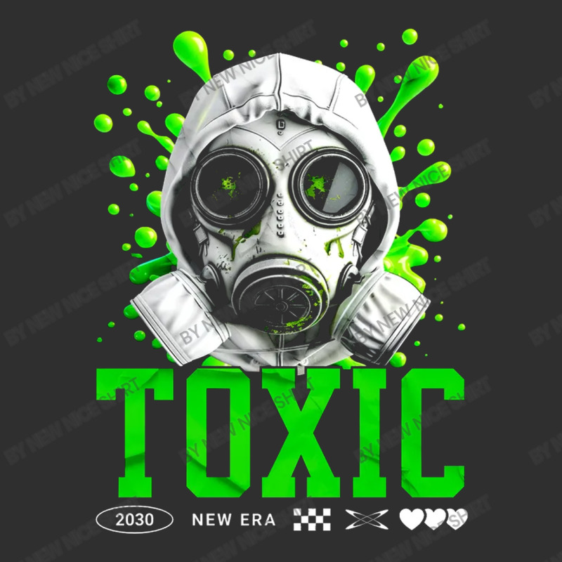 Toxic Gas Mask Ecology Concept Adjustable Cap - Leatherette Patch | Artistshot