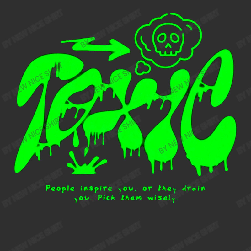 Toxic People - Graffiti Square Leatherette Patch | Artistshot