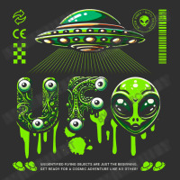 Ufo Alien Y2k Vintage Retro Round Leatherette Patch | Artistshot