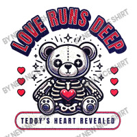 Teddy Bear X-ray Skeleton Heart Love Funny Cool Qu Youth Tee | Artistshot