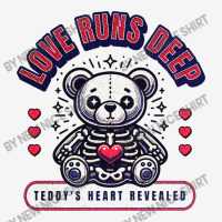 Teddy Bear X-ray Skeleton Heart Love Funny Cool Qu Youth 3/4 Sleeve | Artistshot