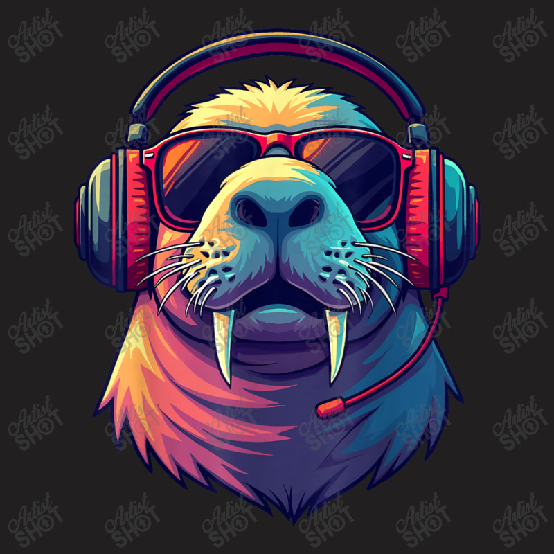 Dj Manatee T-shirt | Artistshot