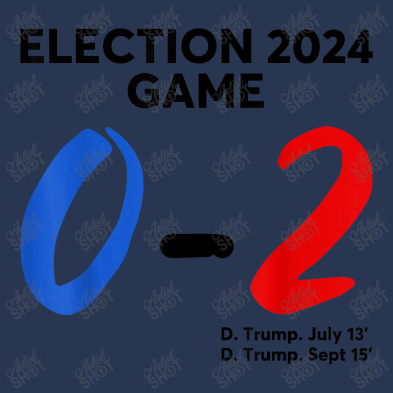 Election 2024 Game 0   2 You Missed Funny Again Men Denim Jacket | Artistshot