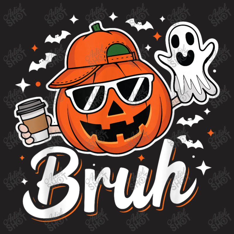 Funny Halloween Pumpkin Coffee T-shirt | Artistshot