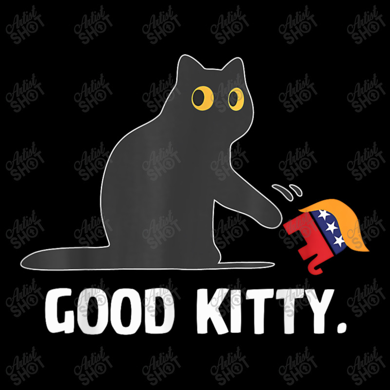 Good Kitty Funny Black Cat Trump Democrat Pocket T-shirt | Artistshot