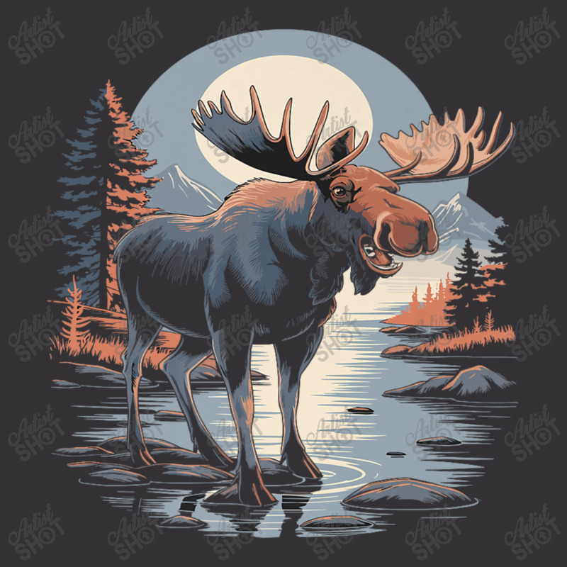 Moon Moose Vintage Short | Artistshot