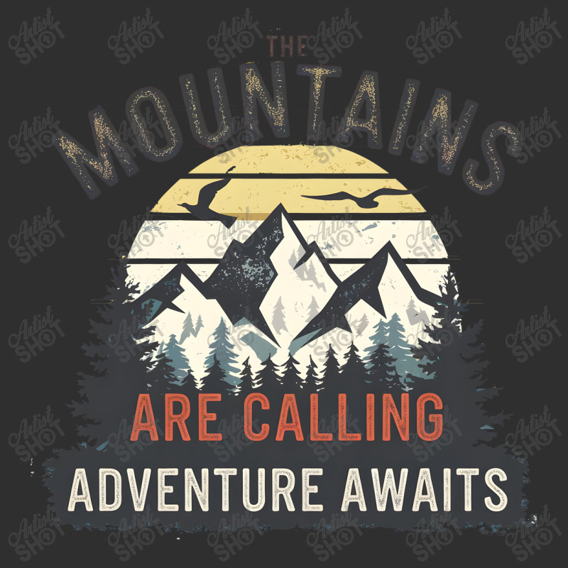 The Mountains Are Calling 2 Oval Leatherette Patch | Artistshot