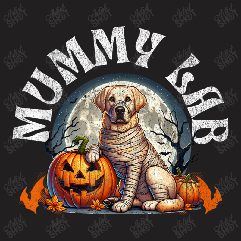 Mummy Lab Halloween Dog T-shirt | Artistshot