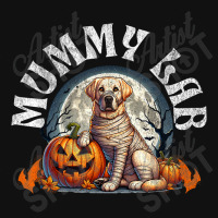 Mummy Lab Halloween Dog Graphic T-shirt | Artistshot