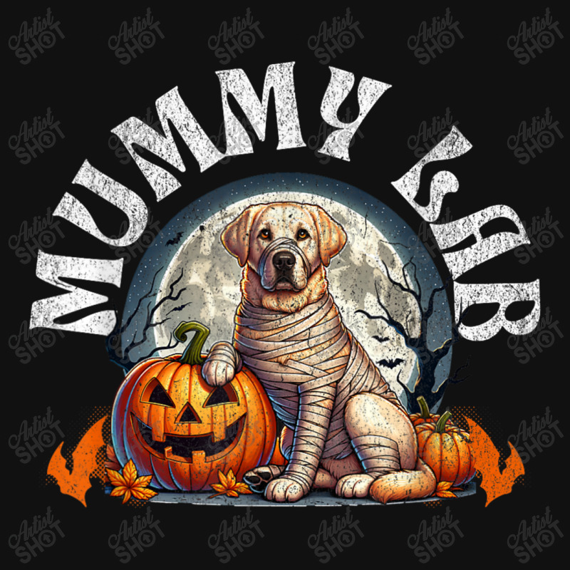 Mummy Lab Halloween Dog Graphic T-shirt | Artistshot