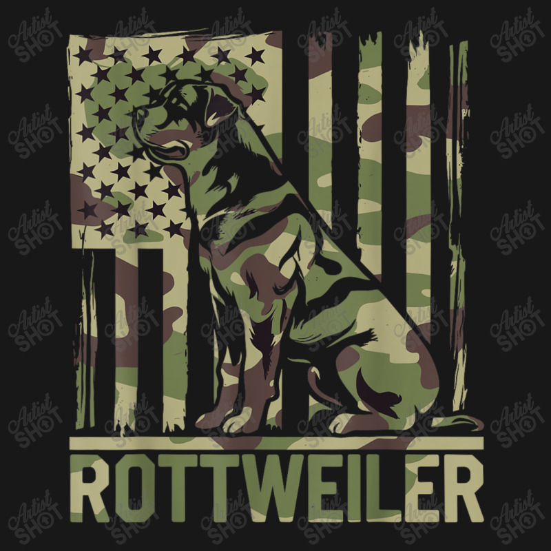 Rottweiler   Usa American Flag Camouflage Dog Owne Flannel Shirt | Artistshot