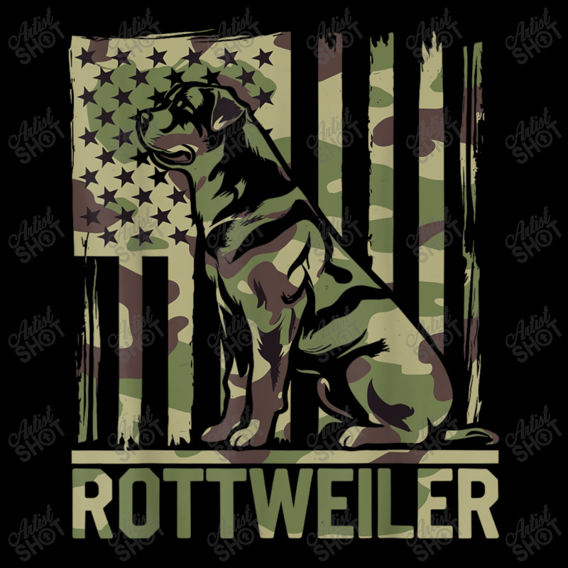 Rottweiler   Usa American Flag Camouflage Dog Owne Long Sleeve Shirts | Artistshot