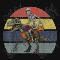 Skeleton Riding Mummy Dinosaur Halloween Graphic T-shirt | Artistshot