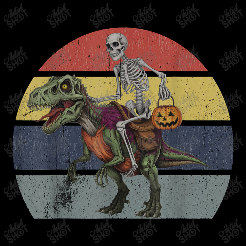 Skeleton Riding Mummy Dinosaur Halloween Urban Sweatpant | Artistshot