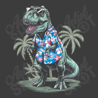 T-rex On Vacation Funny Dino Lover Island Men's Polo Shirt | Artistshot