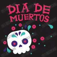 Dia De Muertos, Skull, Skulls, Skeleton, Flowers Waist Apron | Artistshot