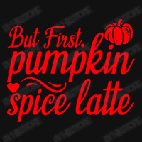 But First Pupmpkin Spice Latte, Halloween Rear Car Mat | Artistshot