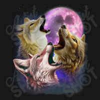 3 Jackals Howling At The Moon Flannel Shirt | Artistshot