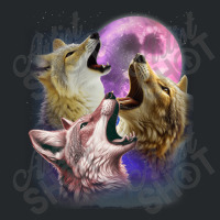 3 Jackals Howling At The Moon Crewneck Sweatshirt | Artistshot