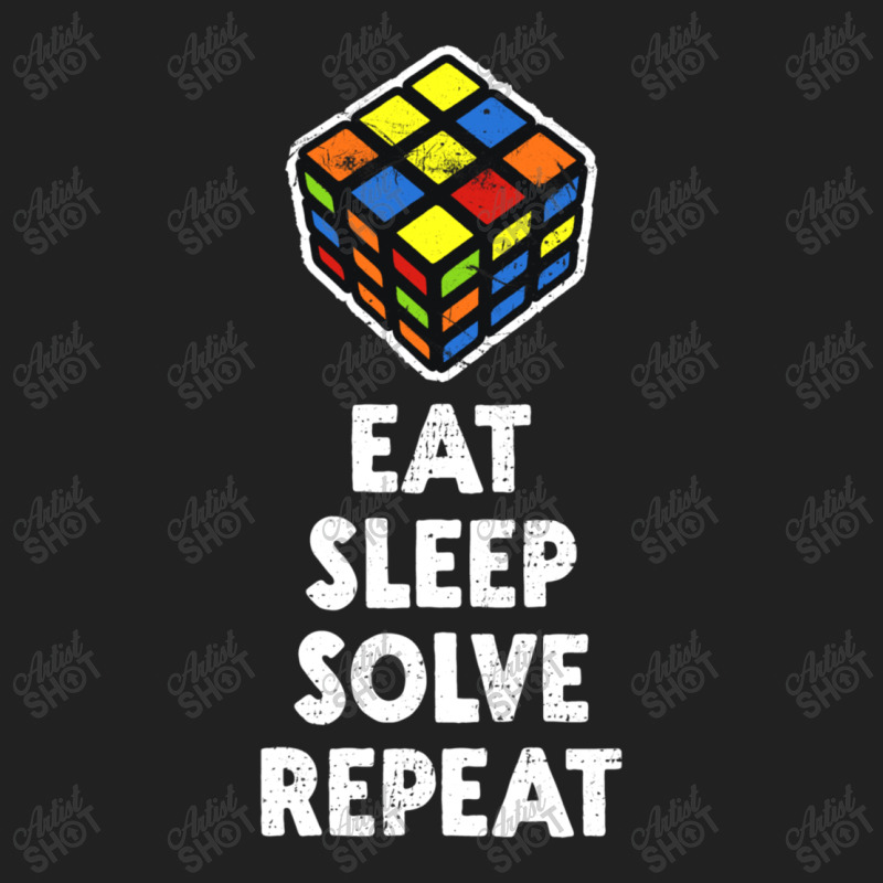 Eat Sleep Solve Repeat Basic T-shirt | Artistshot