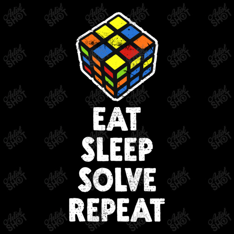 Eat Sleep Solve Repeat Pocket T-shirt | Artistshot