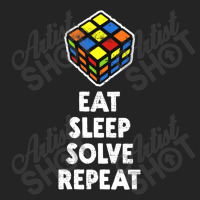 Eat Sleep Solve Repeat 3/4 Sleeve Shirt | Artistshot