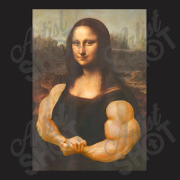 Funny Mona Lisa Bodybuilding T-shirt | Artistshot