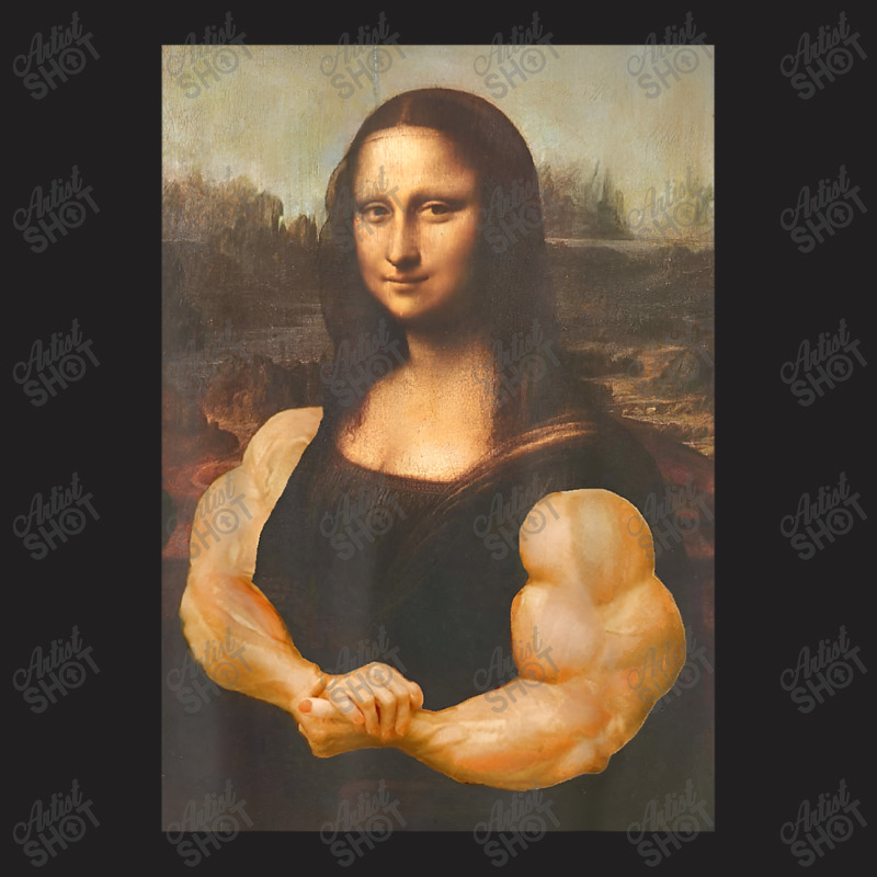 Funny Mona Lisa Bodybuilding T-shirt | Artistshot