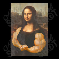 Funny Mona Lisa Bodybuilding Zipper Hoodie | Artistshot