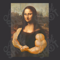 Funny Mona Lisa Bodybuilding Vintage Hoodie | Artistshot