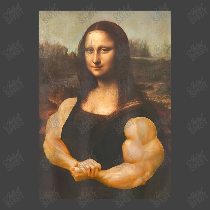 Funny Mona Lisa Bodybuilding Vintage T-shirt | Artistshot