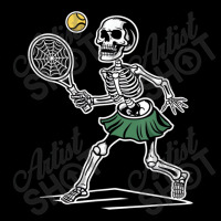 Spooky Tennis Halloween Skeleton Pocket T-shirt | Artistshot