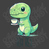 Tyrannosaurs Rex Cute Funny Sip Tea Vintage T-shirt | Artistshot