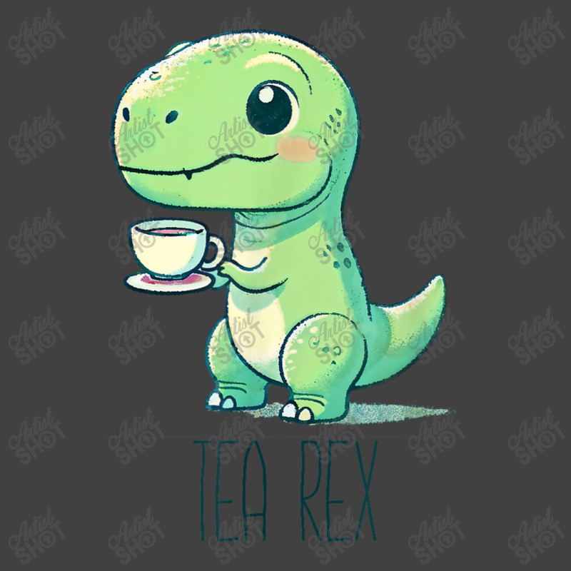 Tyrannosaurs Rex Cute Funny Sip Tea Vintage T-shirt | Artistshot